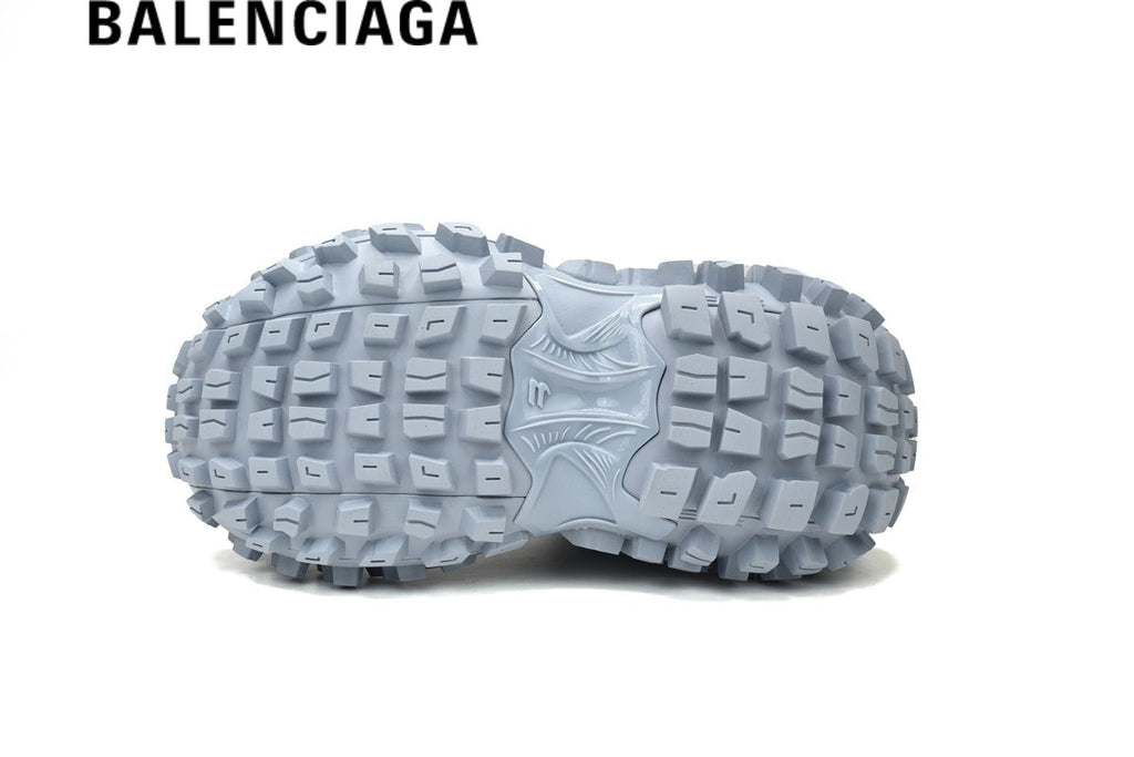 Balenciaga Defender men's shoes  women sneakers in Light Blue