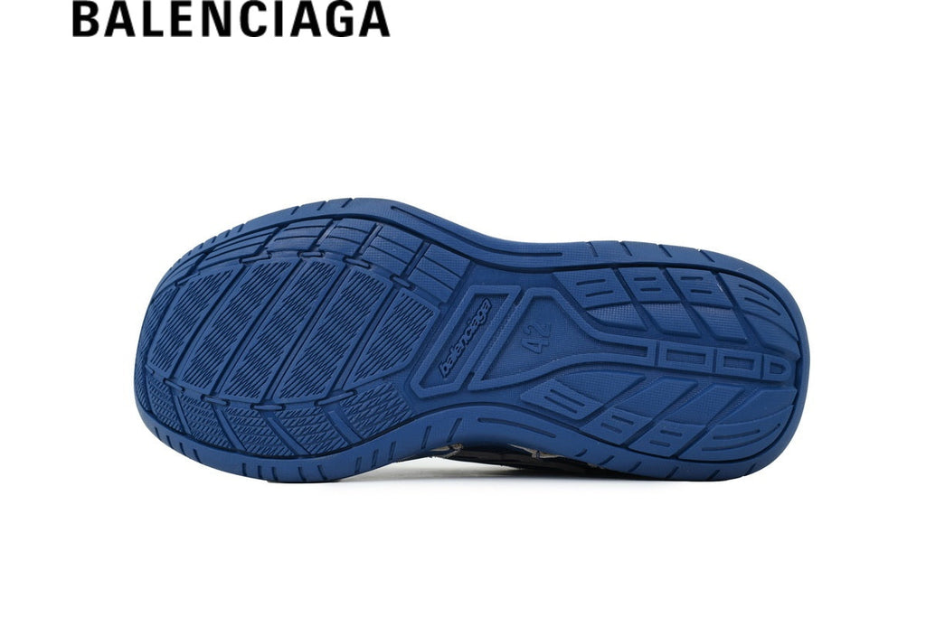 Balenciaga Skate men's shoes  women sneakers in Blue