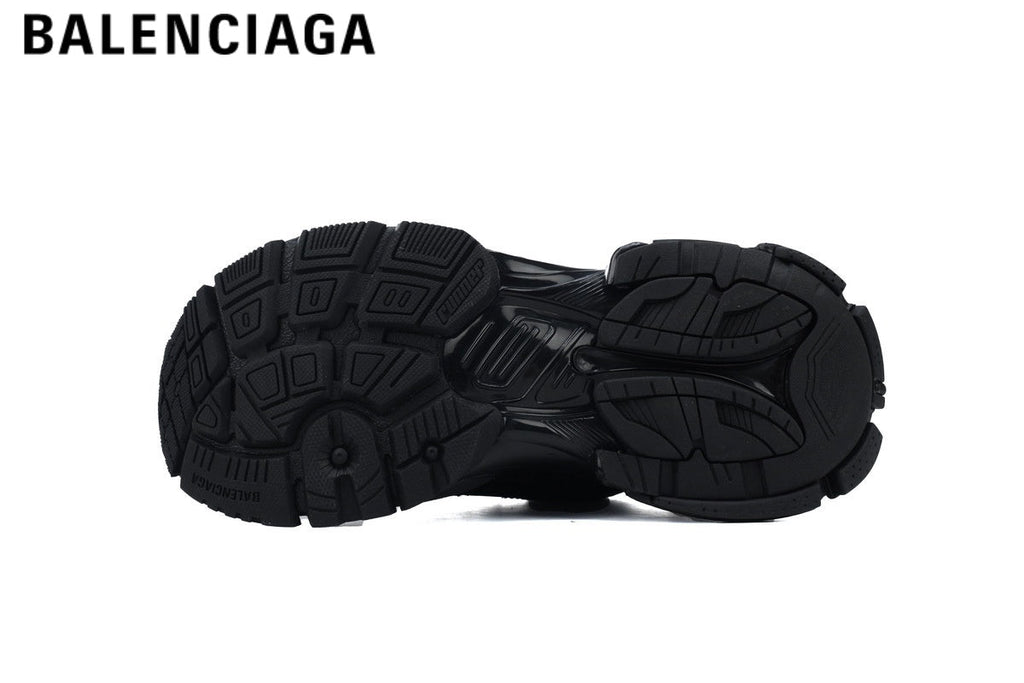 Balenciaga Runner men's shoes  women sneakers — Full Black