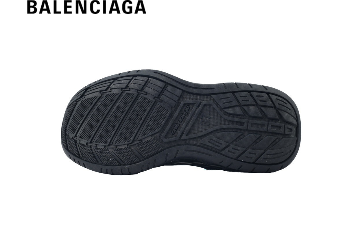 Balenciaga Skate men's shoes  women sneakers in Black and White