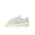 Adidas Originals Superstar Neighborhood – Light Grey Leather Low-Top Sneakers