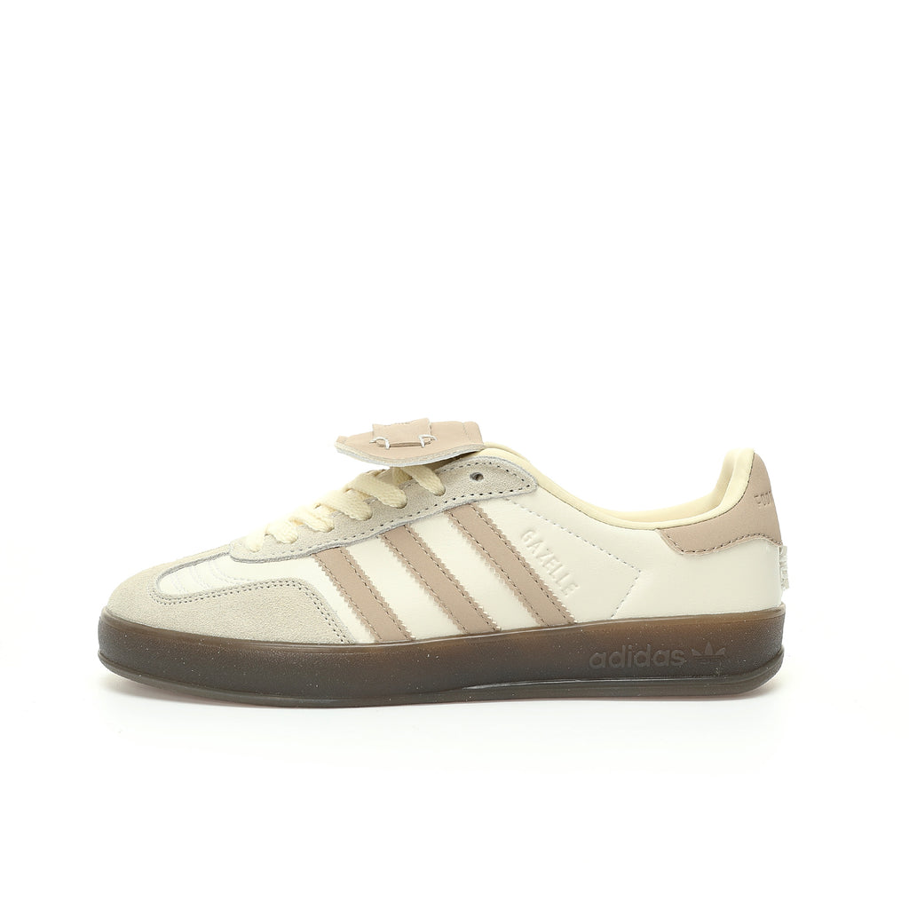 Adidas Originals Gazelle Indoor – Cream / Beige Gum Suede Low-Top Sneakers