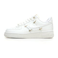 Nike Women's Air Force 1 '07 LX 'Sail / Metallic Gold' – Multi Mini Swoosh Sneaker