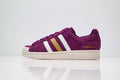 adidas Originals Superstar × Wales Bonner – Purple with Gold 3-Stripes & White Shell Toe