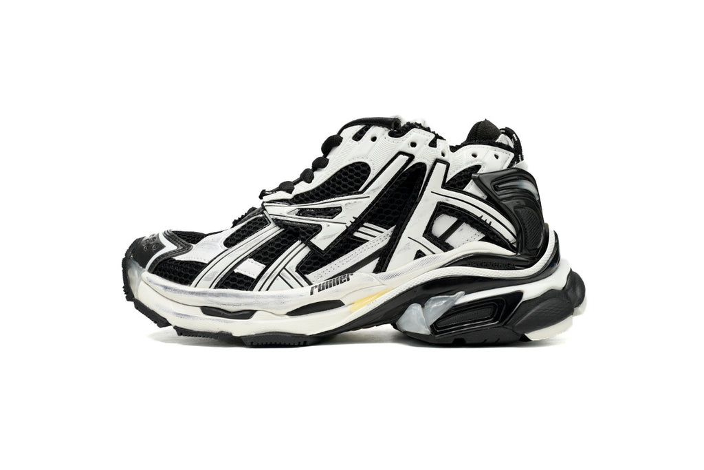 Balenciaga Runner Sneaker – Distressed Low-Top