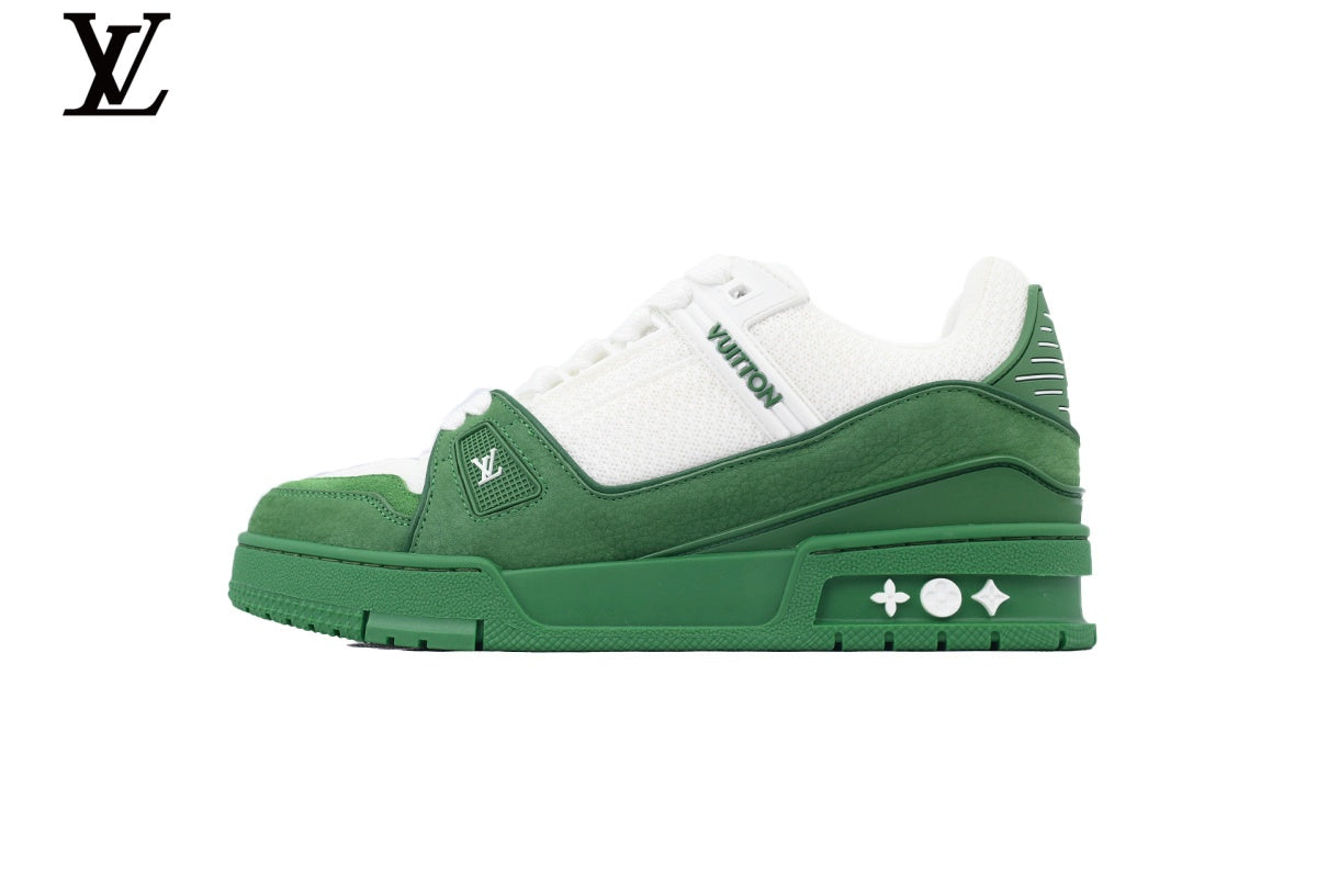 Louis Vuitton LV shoes for man  women Trainer Sneaker