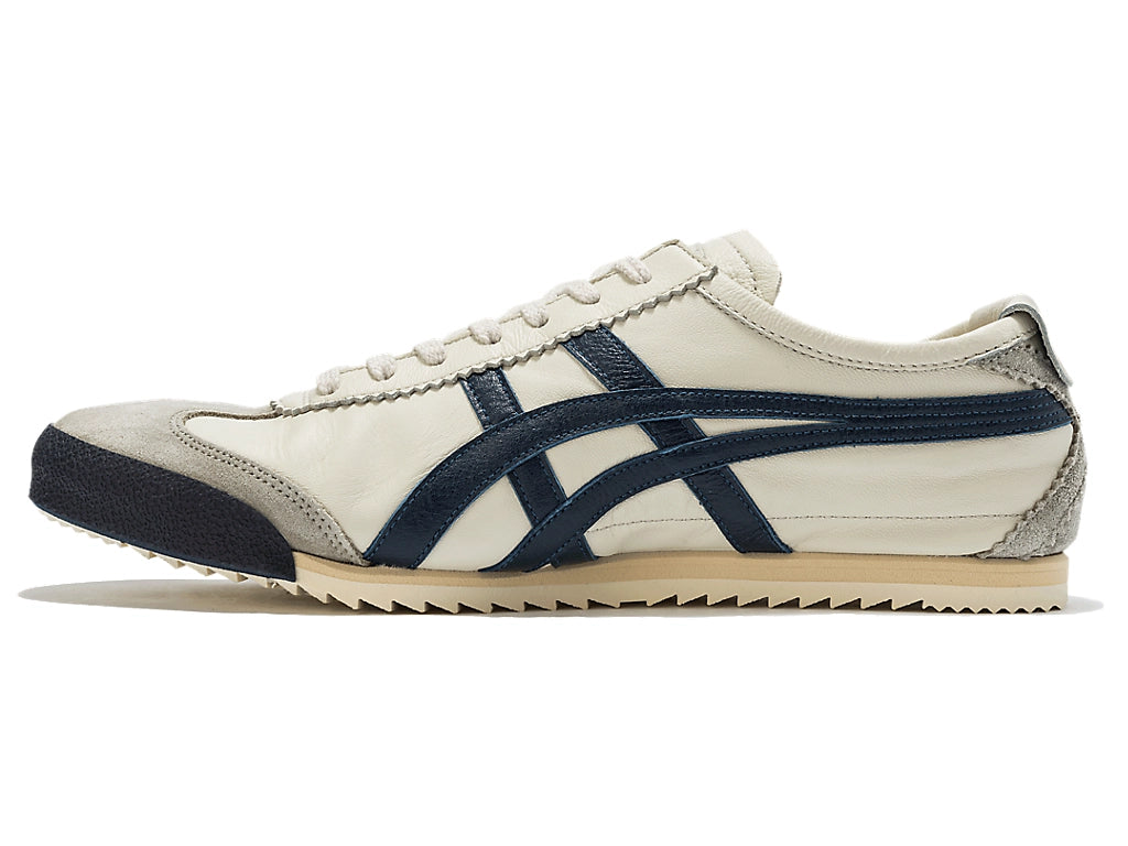 Onitsuka Tiger Mexico 66 Unisex Sneaker Cream Navy Blue