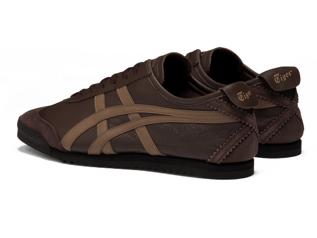 Onitsuka Tiger Mexico 66 Unisex Sneaker Dark Brown Tan