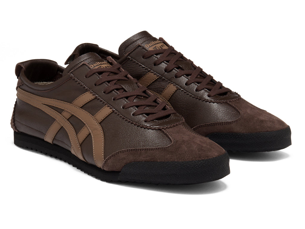 Onitsuka Tiger Mexico 66 Unisex Sneaker Dark Brown Tan