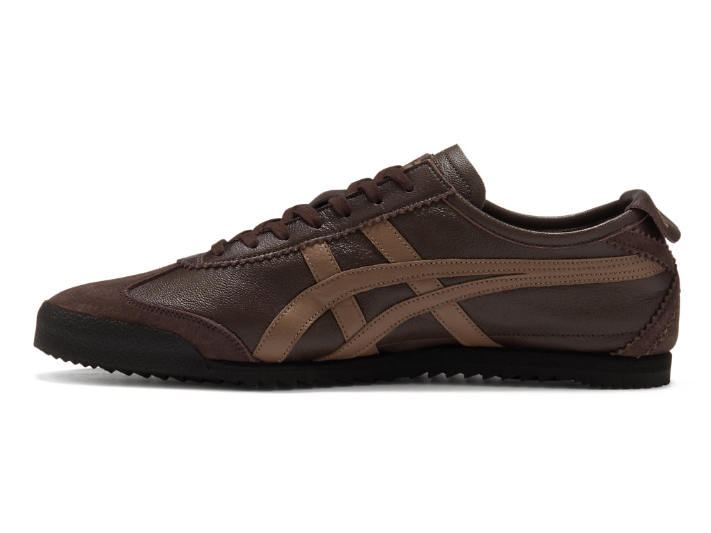 Onitsuka Tiger Mexico 66 Unisex Sneaker Dark Brown Tan