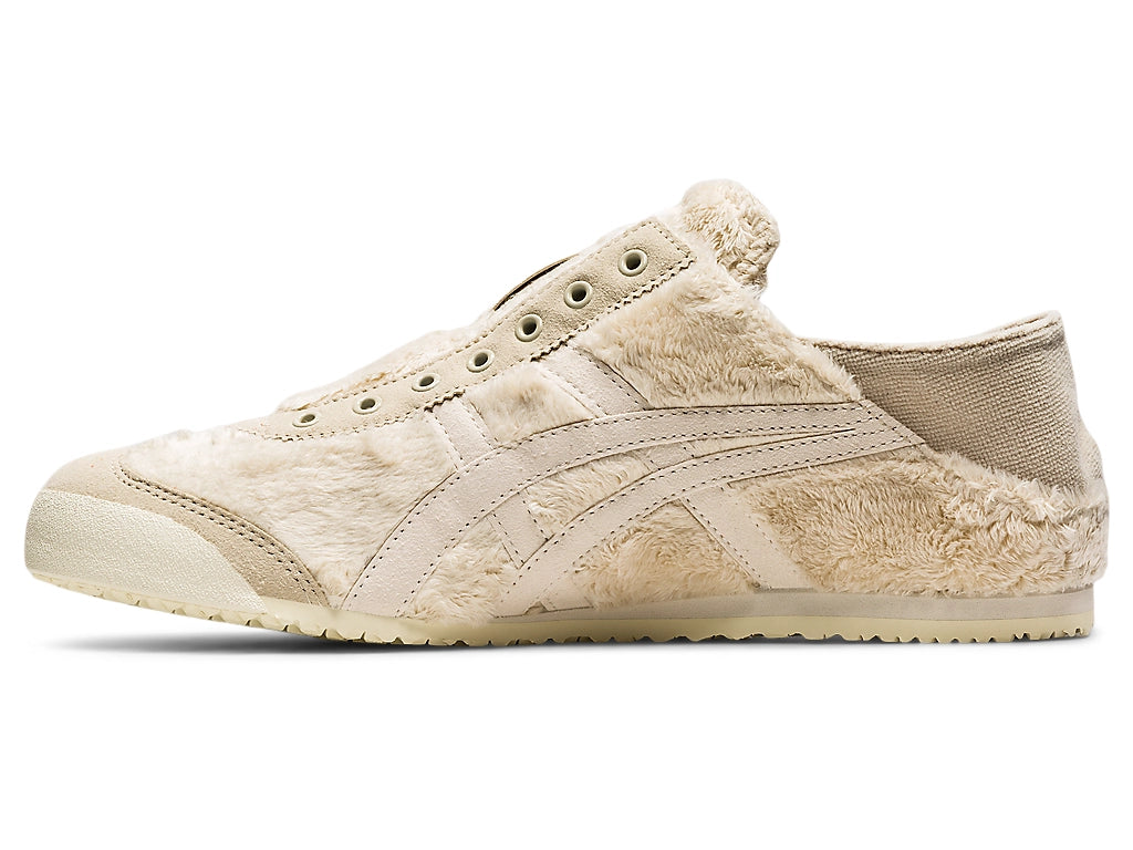 Onitsuka Tiger Mexico 66 Slip-On Unisex Sneaker Beige Furry