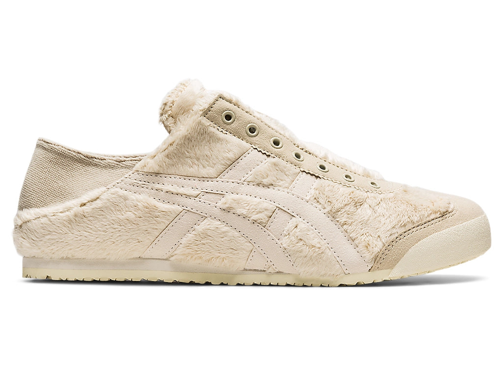 Onitsuka Tiger Mexico 66 Slip-On Unisex Sneaker Beige Furry