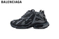 Balenciaga Runner men's shoes  women sneakers — Black / Gray