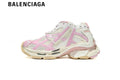 Balenciaga Runner men's shoes  women sneakers White Pink