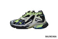 Balenciaga Runner men's shoes  women sneakers – Black, Green & Blue