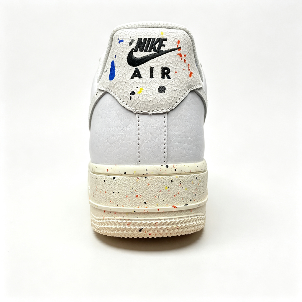Nike Air Force 1 '07 Low 'Paint Splatter' Sail – Artist Edition Multi-Color Sneaker