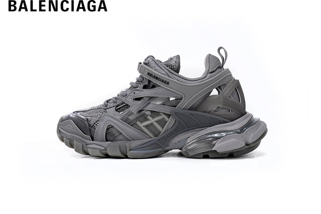 Balenciaga Track men's shoes  women sneakers - Grey