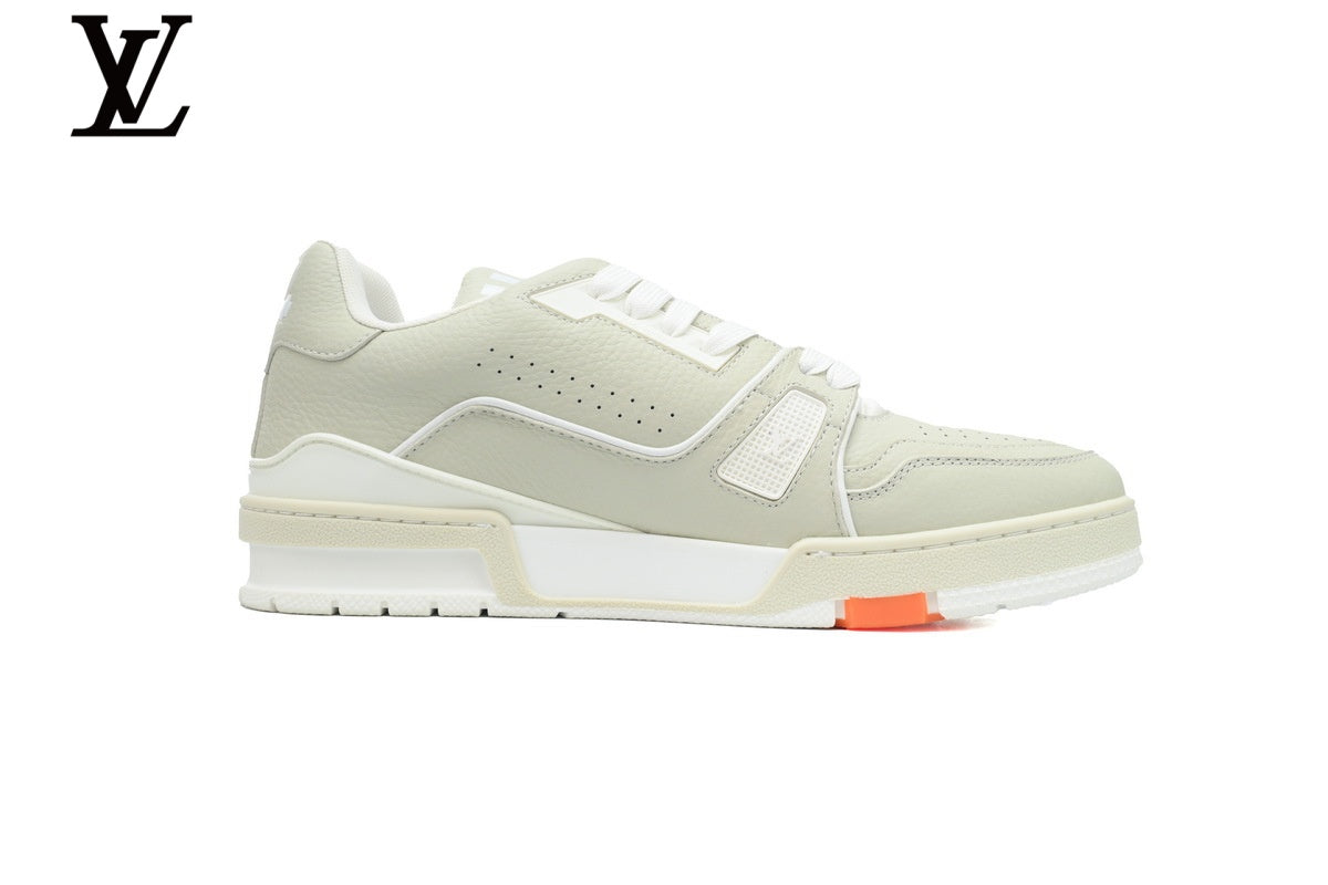 Louis Vuitton Trainer  shoes for man  women Sneaker – Light Beige