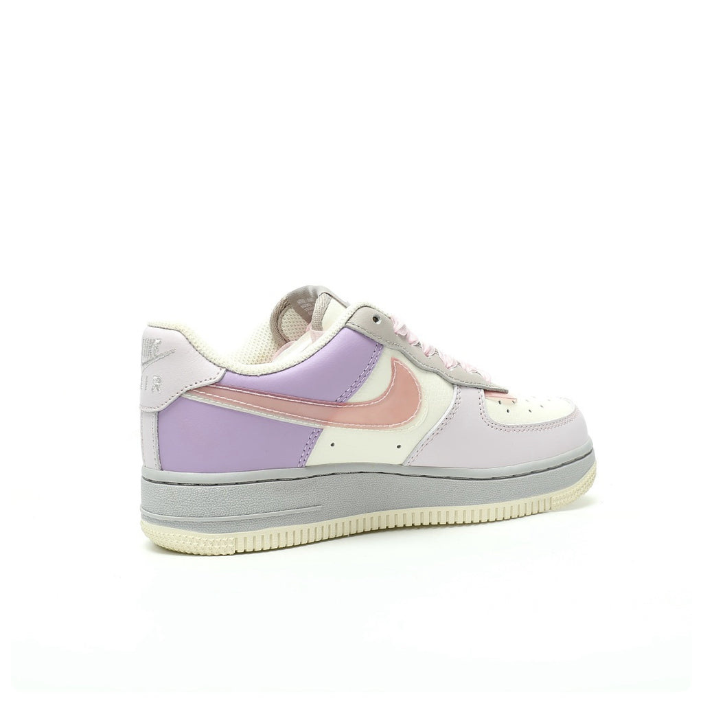 Nike Air Force 1 '07 Low – Pink & Purple Butterfly Custom | Women's Sneakers