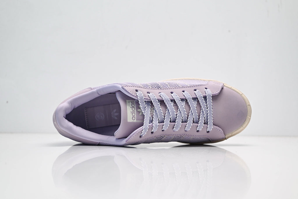 adidas Originals Superstar – Light Purple Mesh Upper with Beige Shell Toe