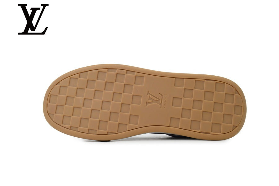 louis vuitton shoes for man  women sneakers Purple Suede-Look Skate Sneakers | Sizes 35–46