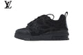 Louis Vuitton  shoes for man  women Skate Sneaker – Black Rhinestone