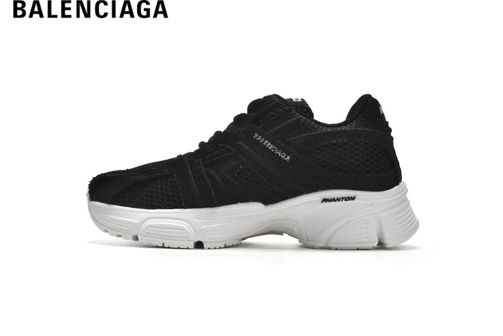 Balenciaga Phantom men's shoes  women sneakers - Black & White