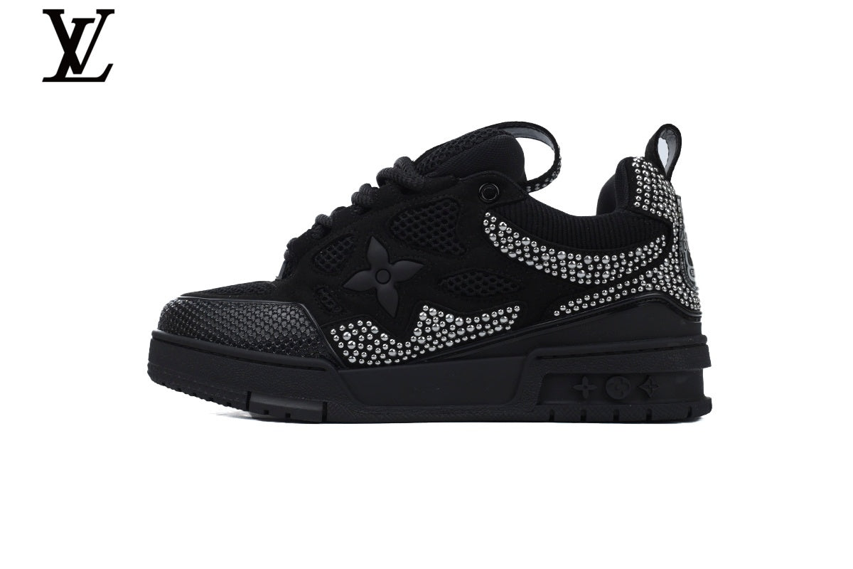 Louis Vuitton LV shoes for man  women Skate Sneaker