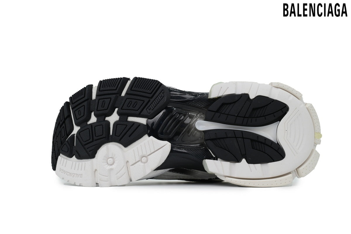 Balenciaga Runner men's shoes  women sneakers – White & Black (Premium)