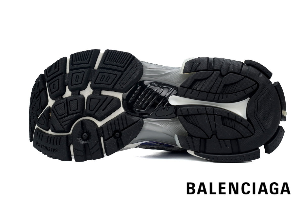 Balenciaga Runner men's shoes  women sneakers – White & Purple