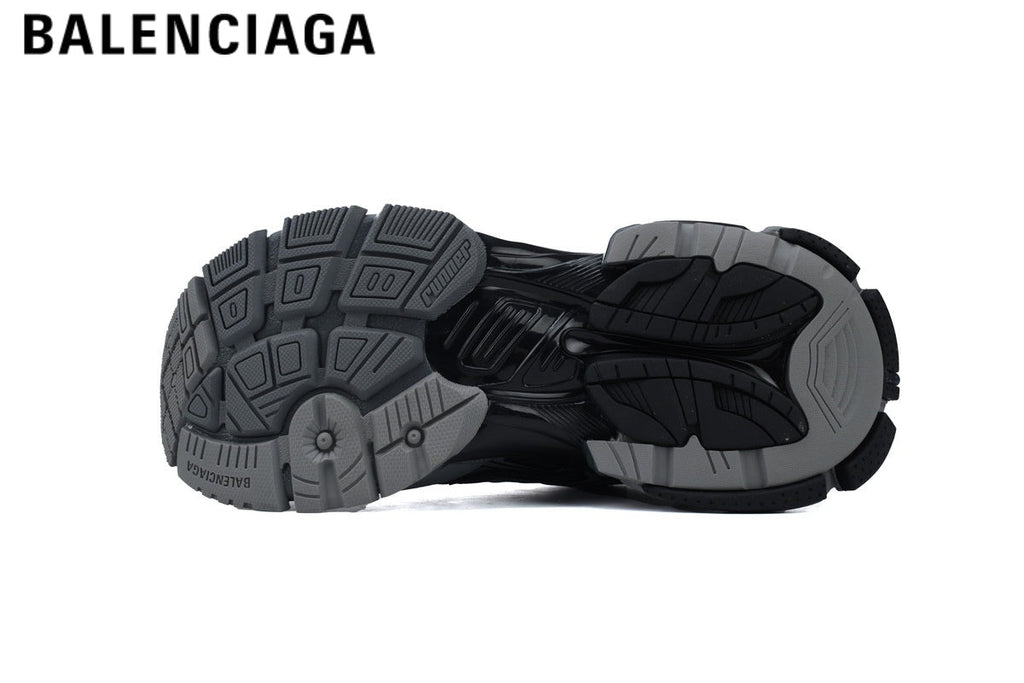 Balenciaga Runner men's shoes  women sneakers — Black / Gray