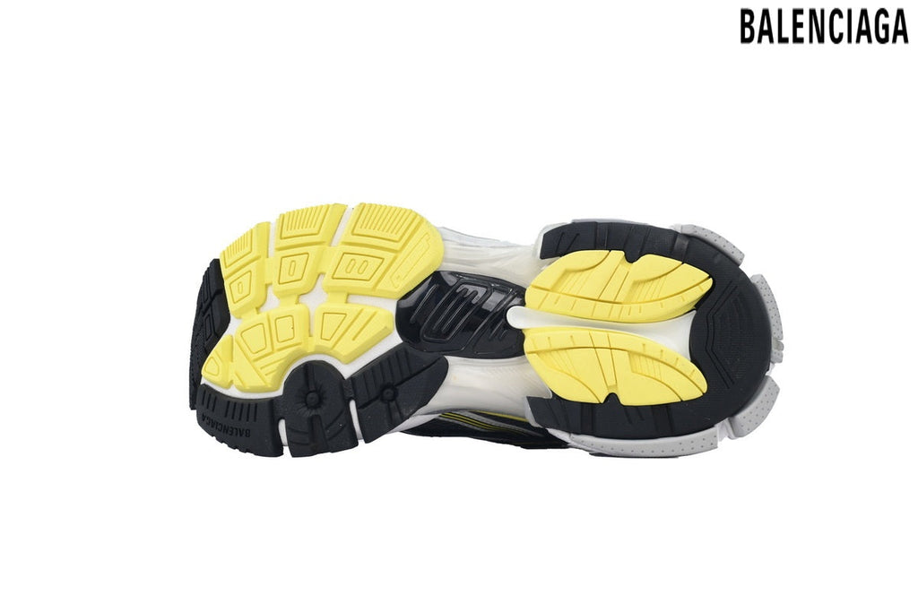 Balenciaga Runner men's shoes  women sneakers – Grey & Yellow