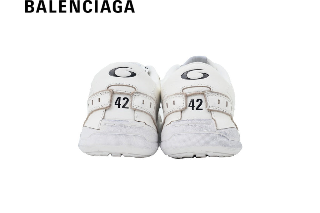 Balenciaga Skate men's shoes  women sneakers White