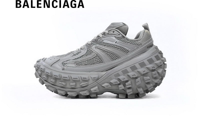 Balenciaga Defender men's shoes  women sneakers Grey