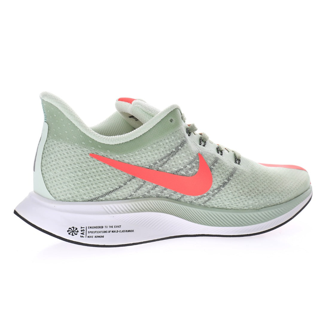 Nike Zoom Pegasus Turbo – Mint Green / Bright Crimson / White Mesh Running Sneakers