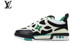 Louis Vuitton  shoes for man  women Skate Sneaker – Black, White & Green