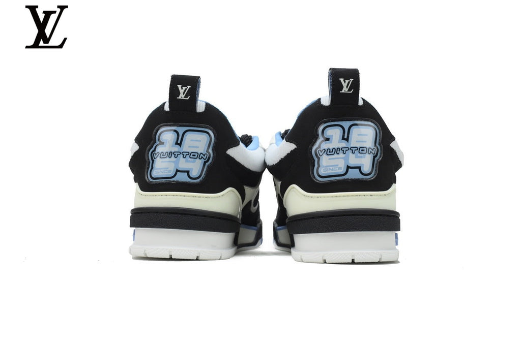 Louis Vuitton LV Skate Sneaker – Black, White & Light Blue