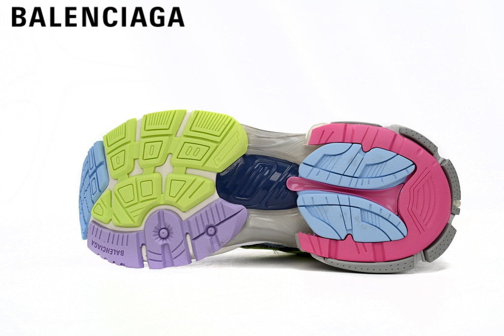 Balenciaga Runner men's shoes  women sneakers— Multicolor