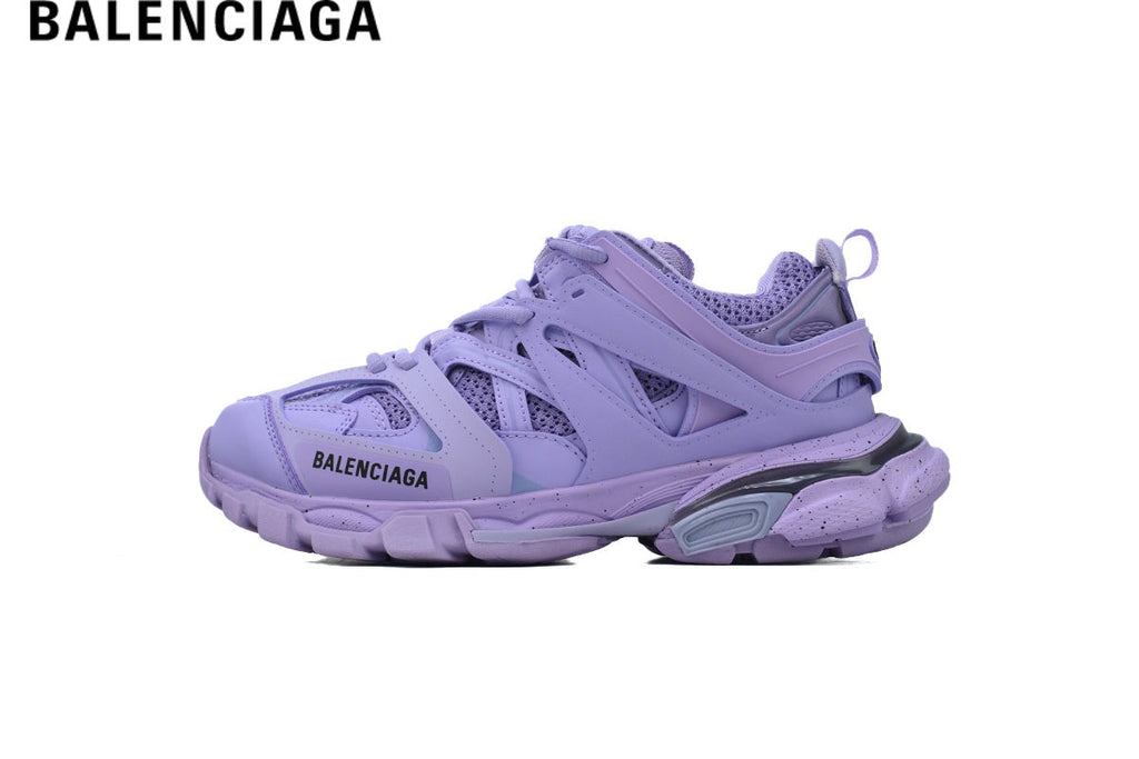 Balenciaga Track men's shoes  women sneakers - Light Purple