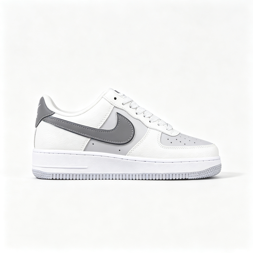 Nike Air Force 1 '07 Low – White & Cool Grey | Classic Unisex Sneakers