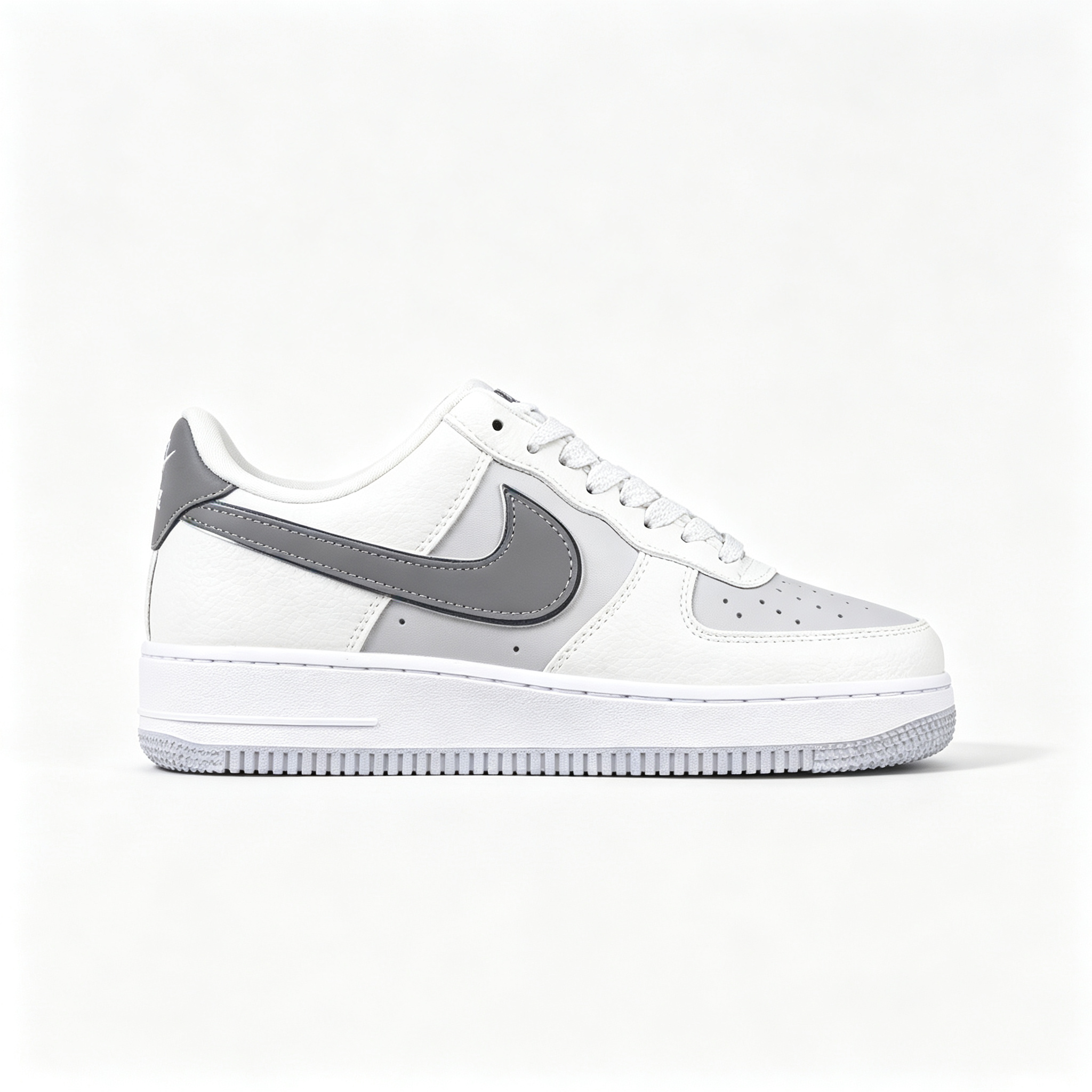Nike Air Force 1 '07 Low – White & Cool Grey | Classic Unisex Sneakers