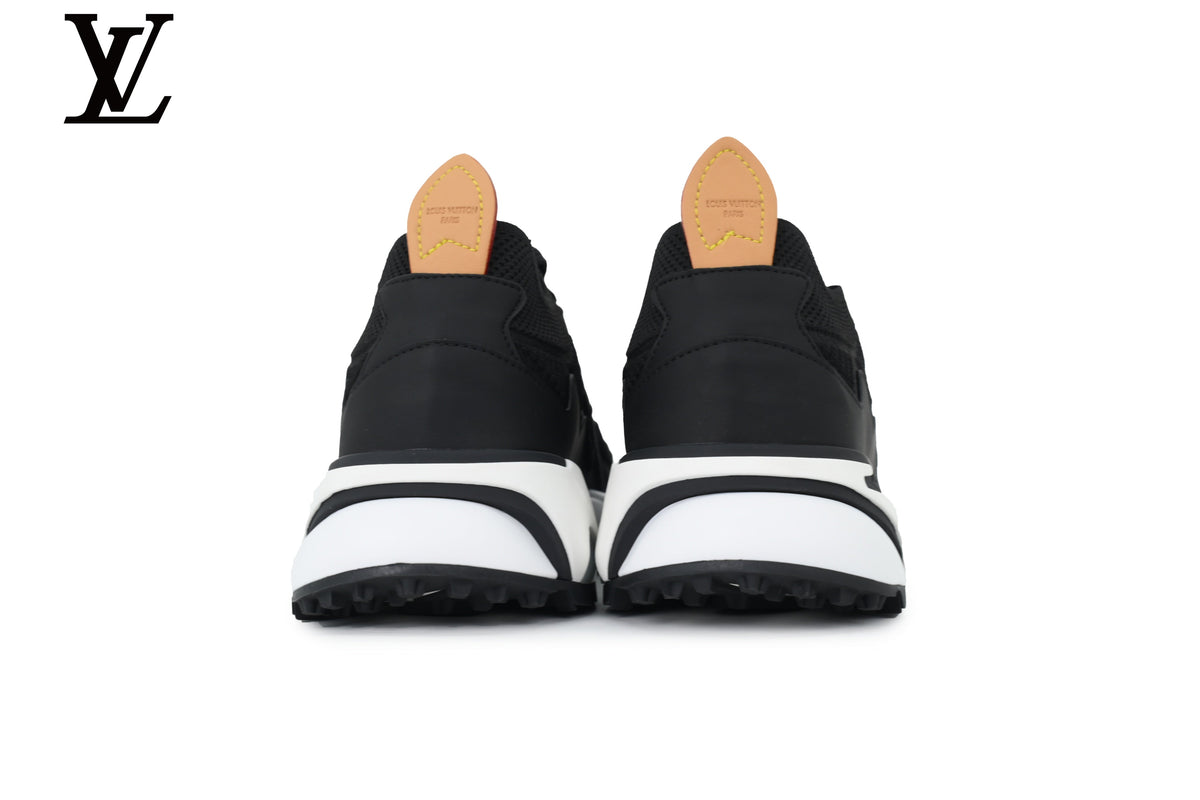 Louis Vuitton shoes for man  women Run Away Black White Sneaker