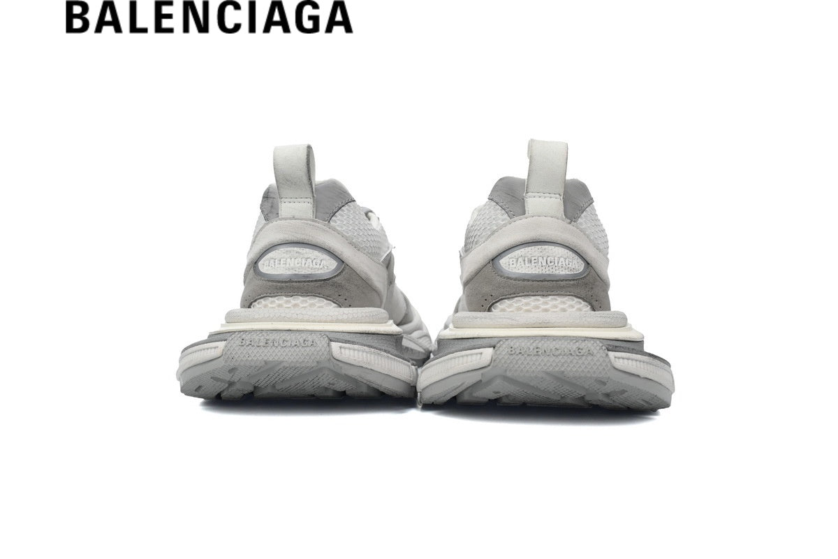 Balenciaga Hiking men's shoes  women sneakers in White and Grey