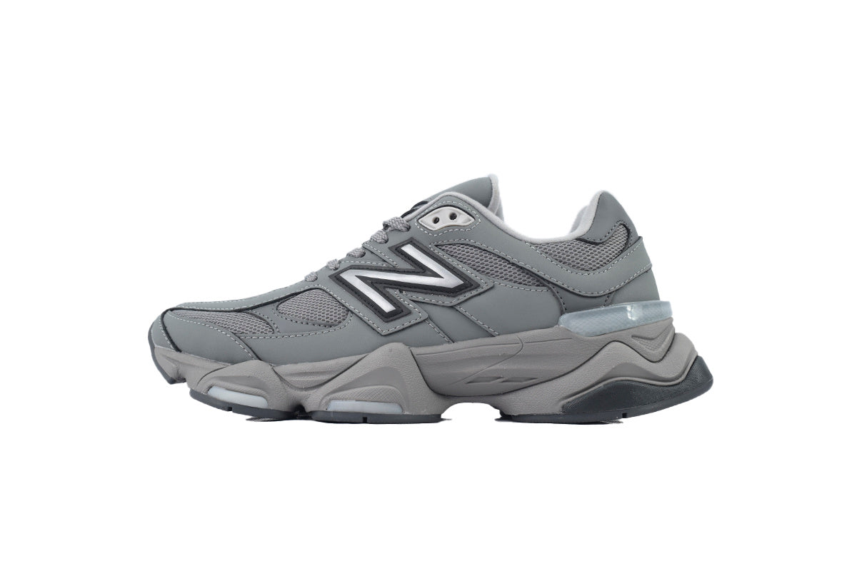 New Balance 9060 Women's & Men's Grey Chunky Retro Sneakers