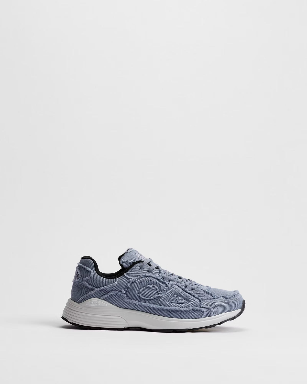 Dior B30 Women's & Men's Shoes - Light Blue / White / Black Distressed Sneakers