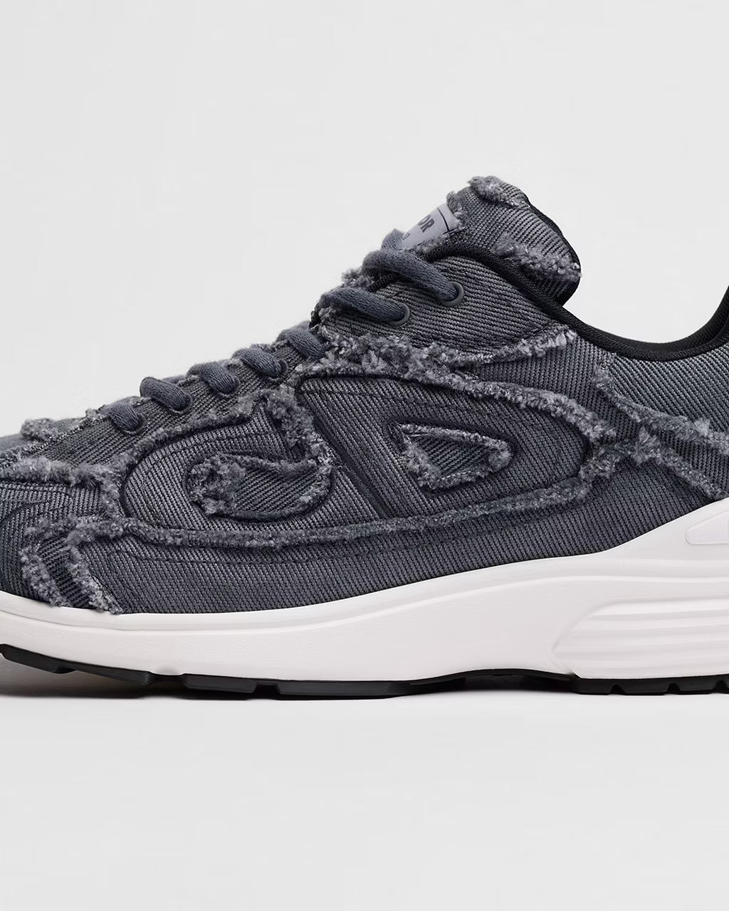 Dior B30 Women's & Men's Shoes - Charcoal Grey / White / Black Distressed Sneakers