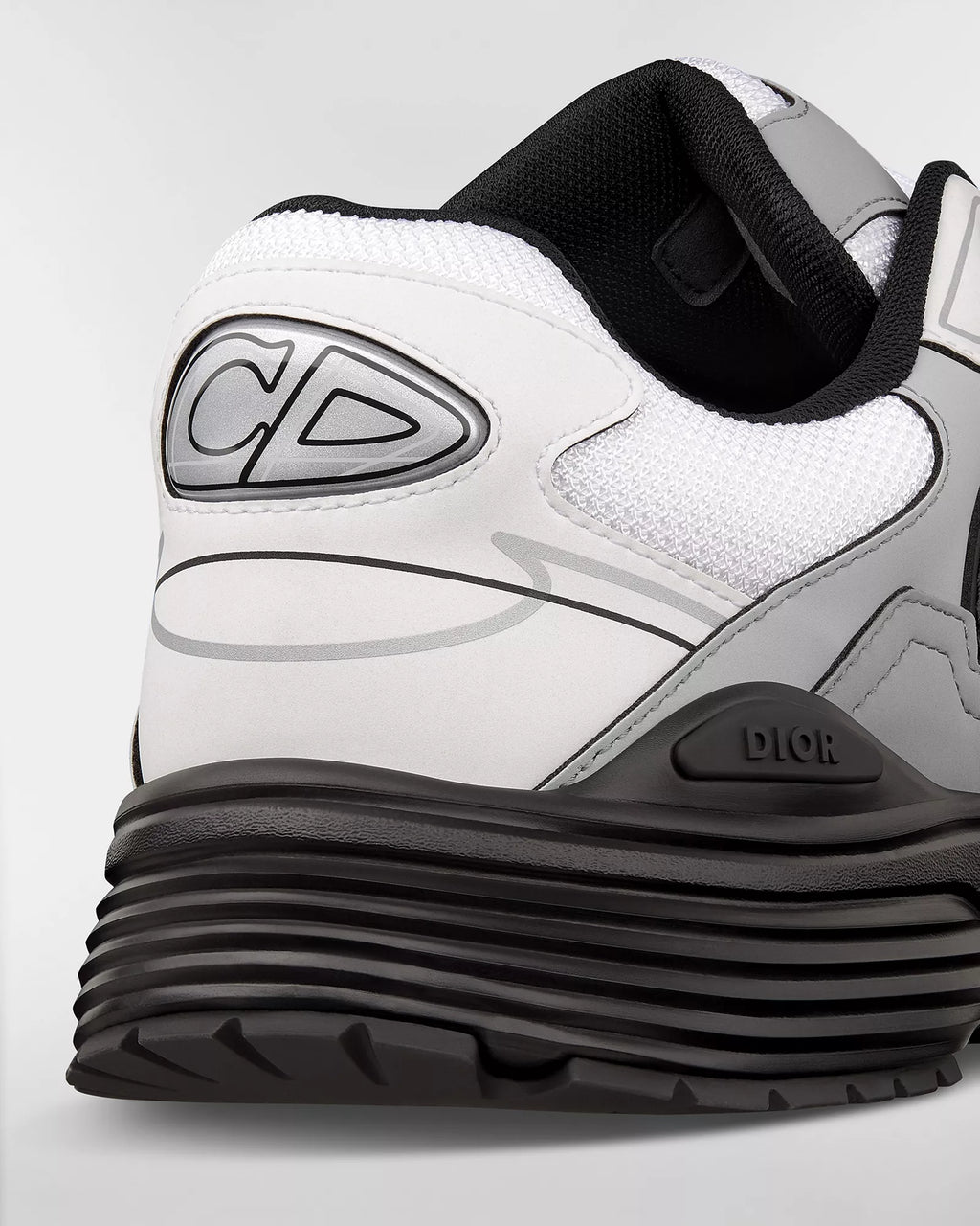 Dior B30 Women's & Men's Shoes - White / Grey / Black Low-Top Sneakers