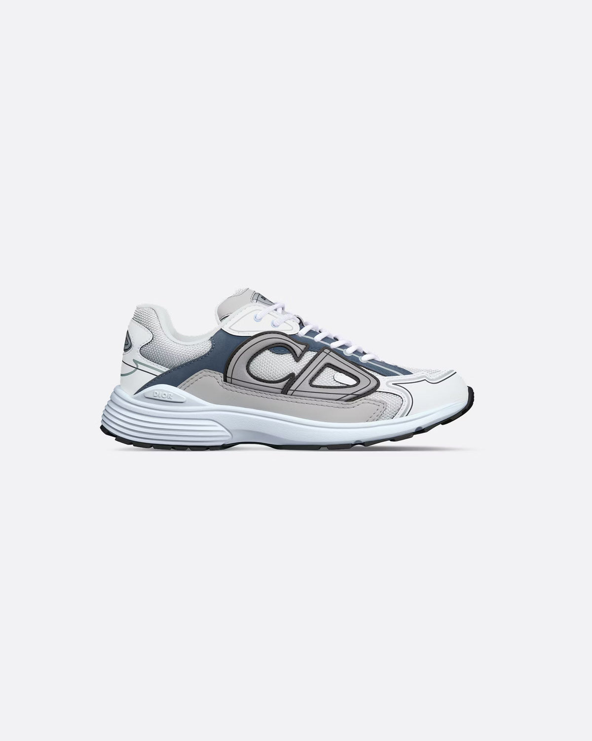Dior B30 Women's & Men's Shoes - White / Silver Grey / Blue Sneakers