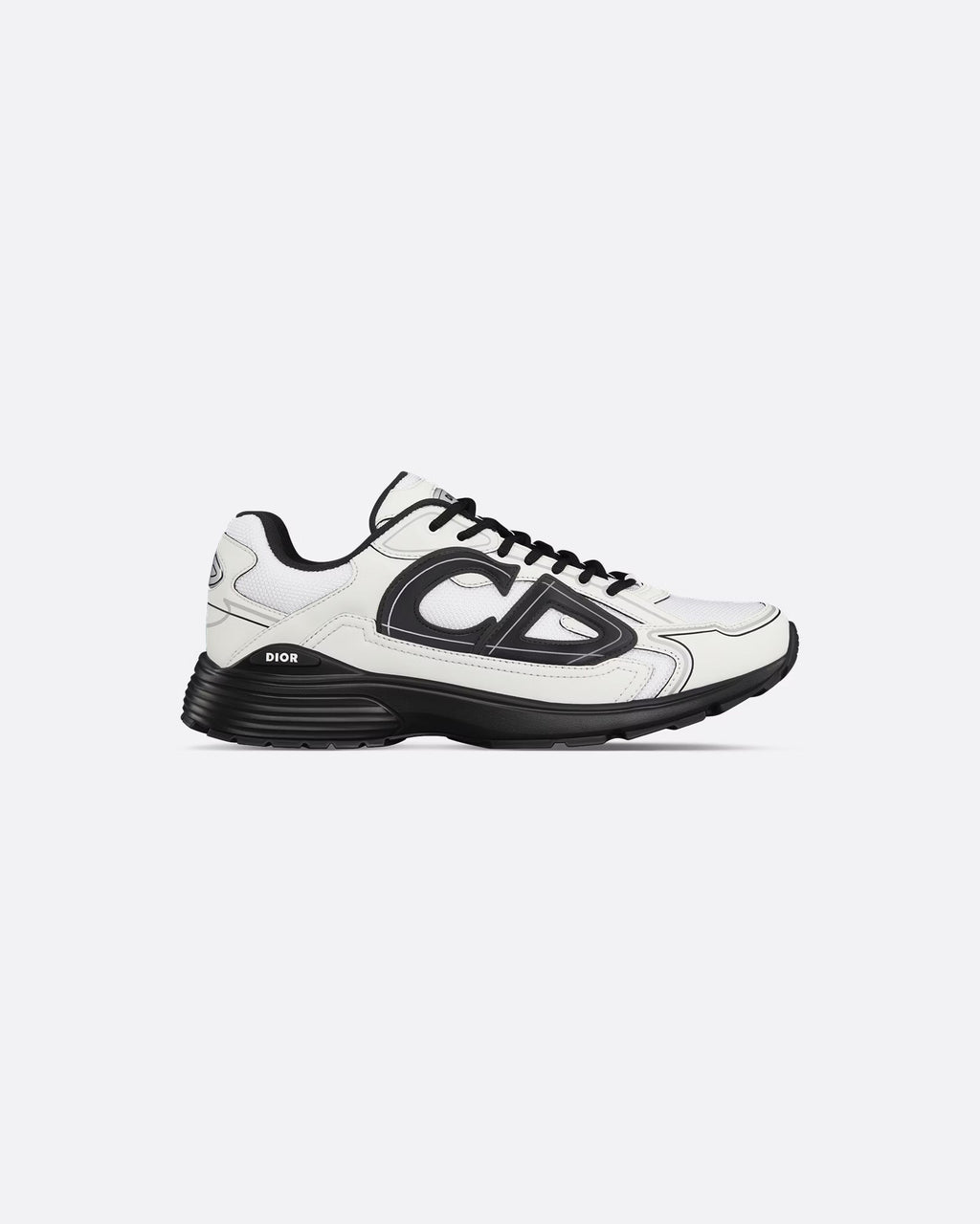 Dior B30 Women's & Men's Shoes - White / Black Low-Top Sneakers