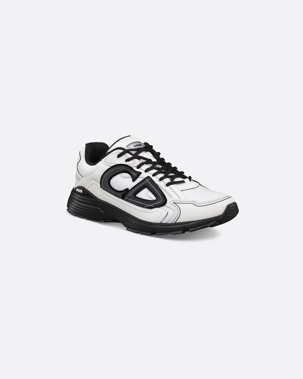 Dior B30 Women's & Men's Shoes - White / Black Low-Top Sneakers
